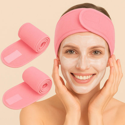 Bandeau Cosmétiques Réglable – Confort & Élégance pour votre Routine Beauté